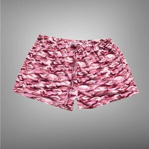 Emme & Jordan Pink Camo Shorts